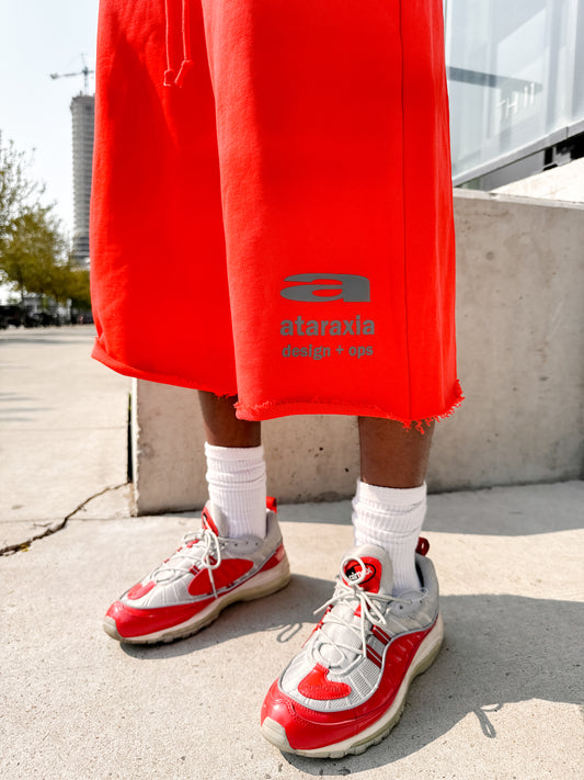 Pesha Jogger Short Cherry