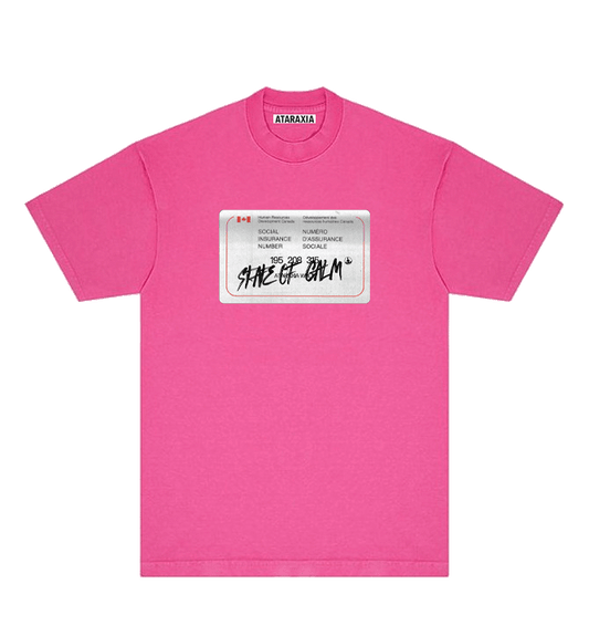 SOCIAL SECURITY Tee Pink